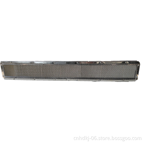 Using infrared gas burners HD262 to preheat oven 350 degrees